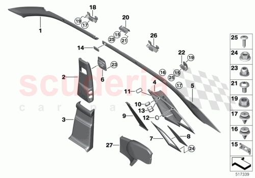 Part Diagram for Rolls Royce 51437406728