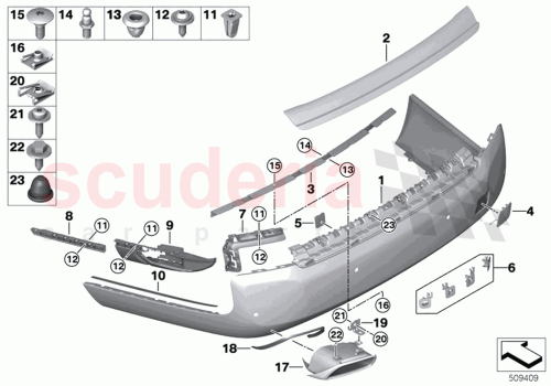Part Diagram for Rolls Royce 51129850449