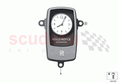 Part Diagram for Rolls Royce 62109388222