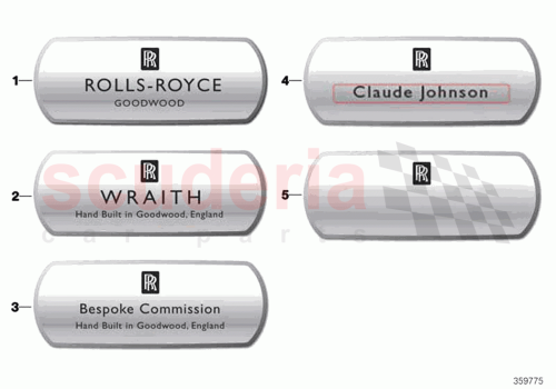Part Diagram for Rolls Royce 51477371794