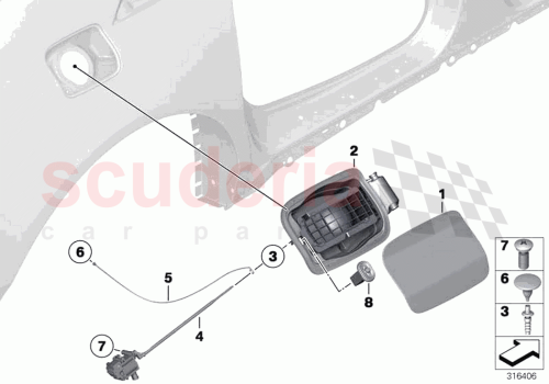 Part Diagram for Rolls Royce 41007312345