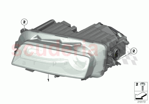 Part Diagram for Rolls Royce 63117211441