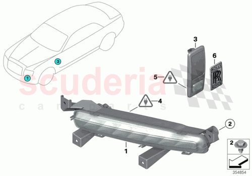 Part Diagram for Rolls Royce 07146956620