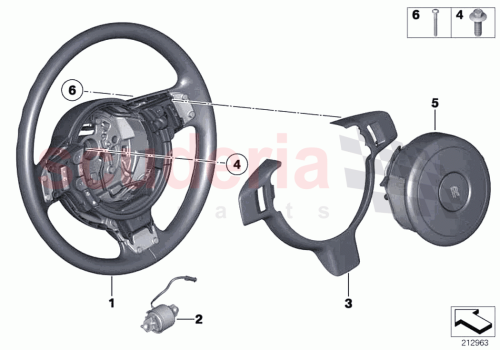 Part Diagram for Rolls Royce 32306860440