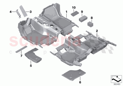 Part Diagram for Rolls Royce 51477346835