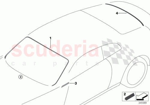 Part Diagram for Rolls Royce 51337378340