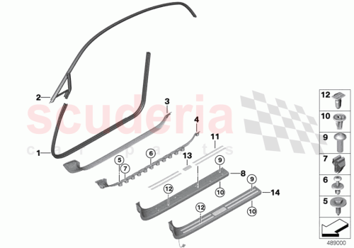 Part Diagram for Rolls Royce 51477477853