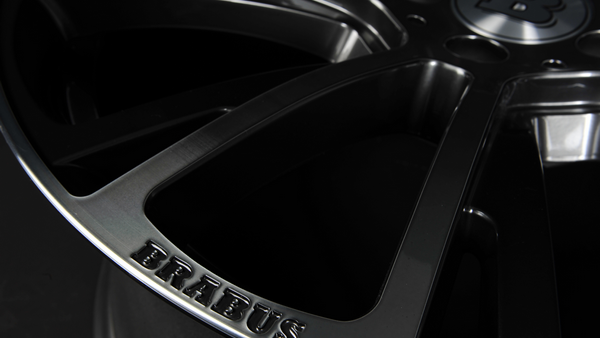 Photo of Brabus Monoblock R Wheels (Liquid Titanium Smoked) for the Mercedes Benz G63 AMG (W463) - Image 3