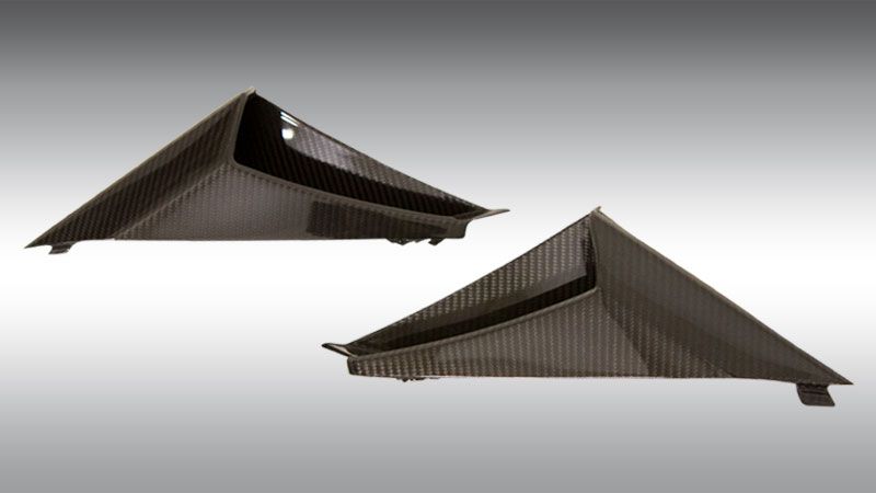 Photo of Novitec Air Intake Side Windows (Coupe) for the Lamborghini Huracan LP580-2 RWD - Image 2