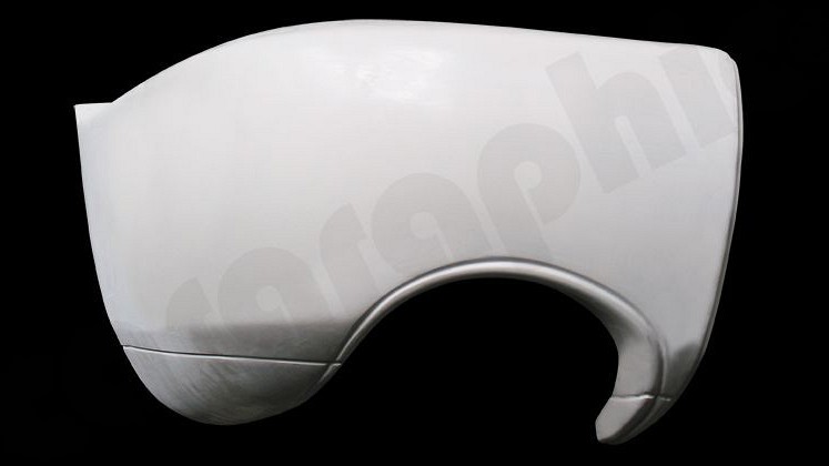 Photo of Cargraphic Rear side valance left for the Porsche 964 Carrera RS - Image 2