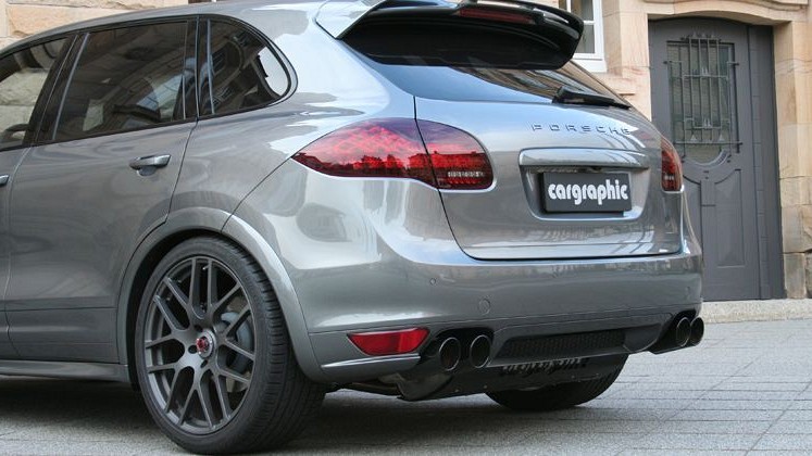 Photo of Cargraphic Sport Rear Silencers for the Porsche Cayenne (2003-2017) - Image 4