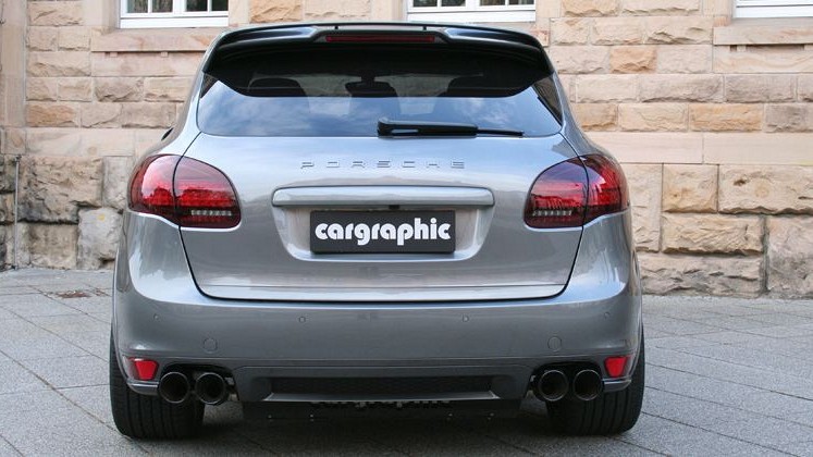 Photo of Cargraphic Sport Rear Silencers for the Porsche Cayenne (2003-2017) - Image 3