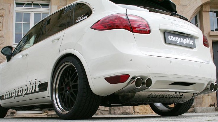 Photo of Cargraphic Sport Rear Silencers for the Porsche Cayenne (2003-2017) - Image 6