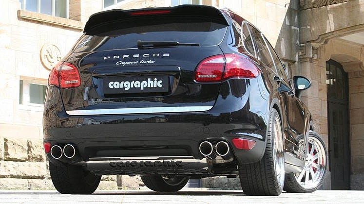 Photo of Cargraphic Sport Rear Silencers for the Porsche Cayenne Turbo (2003-2017) - Image 12