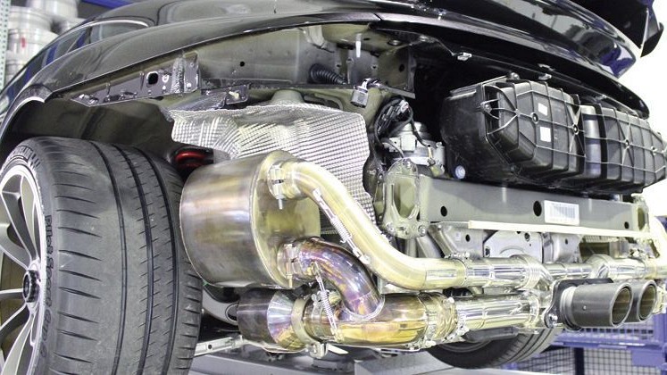 Photo of Cargraphic Sport Exhaust System Kit 3 Lightweight for the Porsche 991 (Mk I) GT3/GT3 RS - Image 4