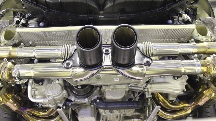 Photo of Cargraphic Sport Exhaust System Kit 3 Lightweight for the Porsche 991 (Mk I) Carrera - Image 9