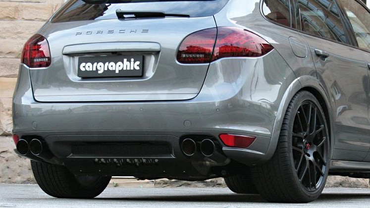 Photo of Cargraphic Sport Rear Silencer for the Porsche Cayenne (2003-2017) - Image 5