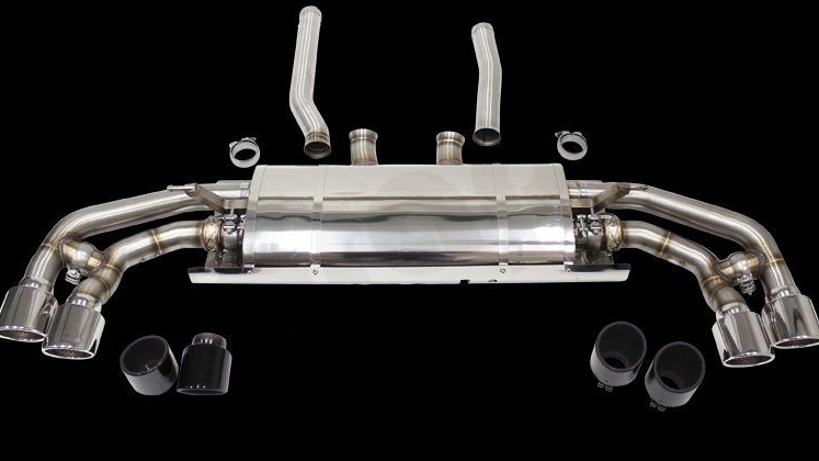 Photo of Cargraphic Sport Rear Silencer for the Porsche Cayenne Turbo (2003-2017) - Image 3