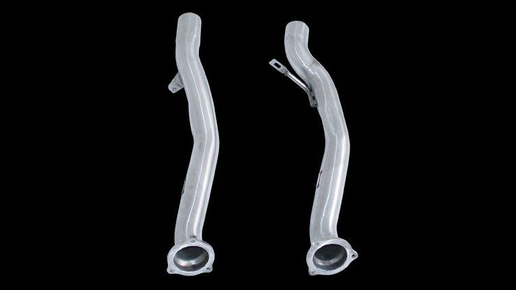 Photo of Cargraphic Secondary Catalytic Converter Replacement Pipe Set for the Porsche Cayenne Turbo (2003-2017) - Image 1