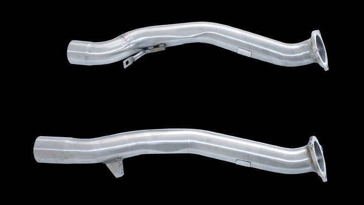 Photo of Cargraphic Secondary Catalytic Converter Replacement Pipe Set for the Porsche Cayenne Turbo (2003-2017) - Image 2