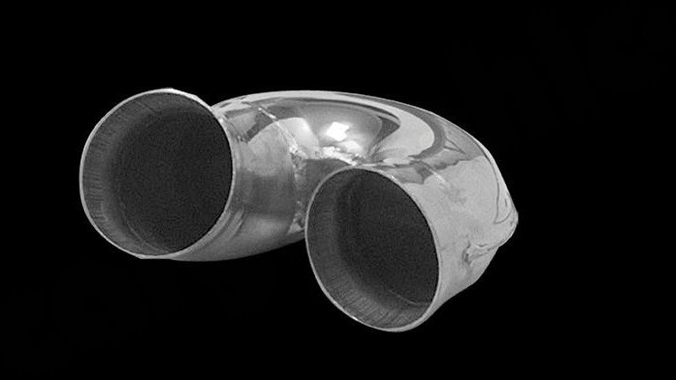 Photo of Cargraphic Final Silencer Replacement Pipe for the Porsche 964 Carrera RS - Image 1
