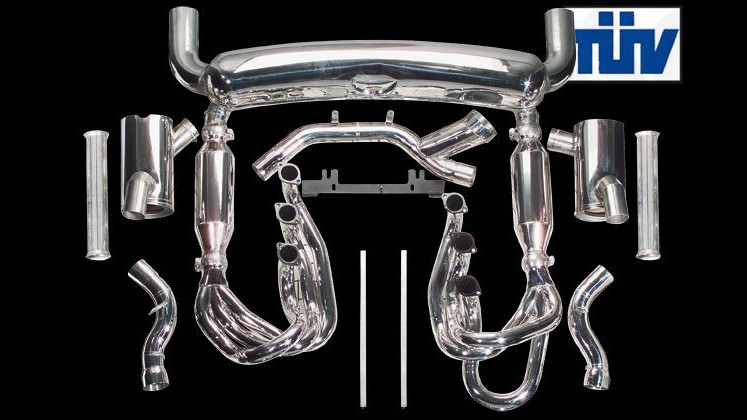 Photo of Cargraphic GT Exhaust System for the Porsche 964 Carrera RS - Image 1