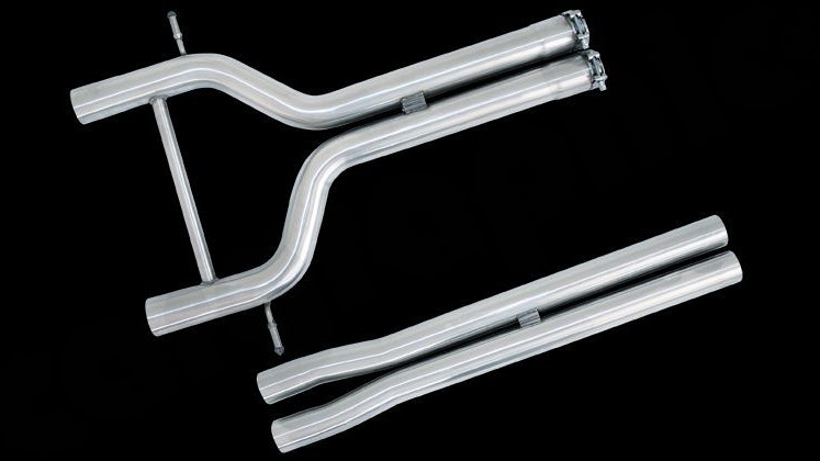 Photo of Cargraphic Center Pipes for the Porsche Panamera (2010-2016) - Image 3