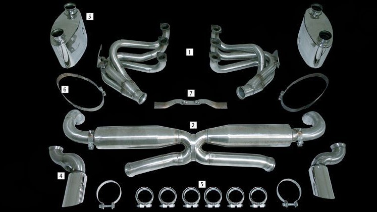 Photo of Cargraphic Race Exhaust System for the Porsche 993 (all normally aspirated variants) - Image 1