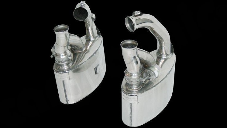 Photo of Cargraphic Sport Rear Silencer Set for the Porsche 993 (all normally aspirated variants) - Image 2