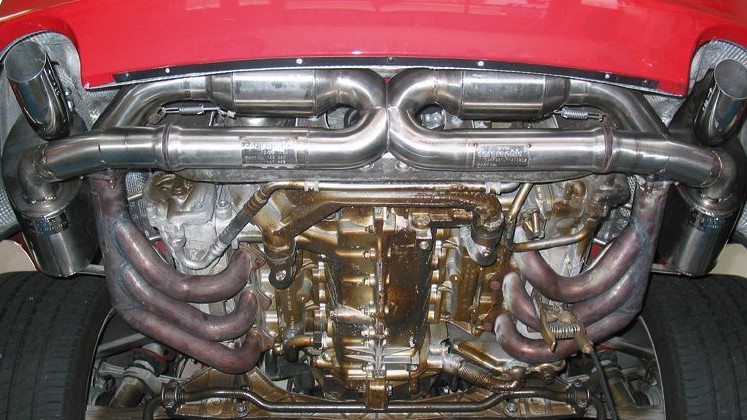 Photo of Cargraphic Motorsport Exhaust System for the Porsche 996 (Mk I) GT3 - Image 1