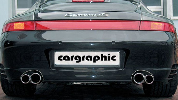 Photo of Cargraphic Sport Rear Silencer Set for the Porsche 996 (Mk I) Carrera - Image 3
