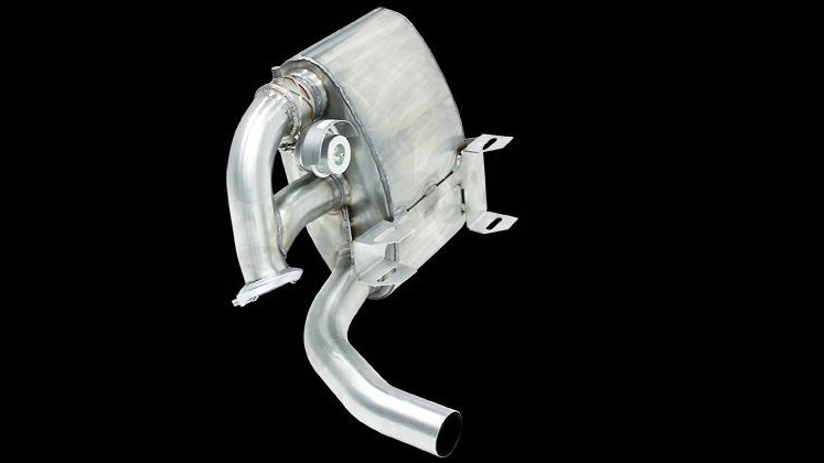 Photo of Cargraphic Sport Rear Silencer Set for the Porsche 996 (Mk I) GT3 - Image 4