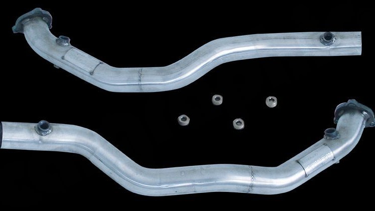 Photo of Cargraphic Catalytic Converter Replacement Pipe Set Crossover Version for the Porsche 996 (Mk I) GT3 - Image 1