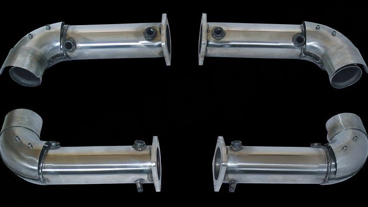 Photo of Cargraphic Catalyser Replacement Pipe Set for the Porsche 996 (Mk I) Turbo/GT2 - Image 1