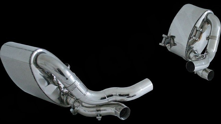 Photo of Cargraphic Sport Rear Silencer Sets for the Porsche 997 (Mk I) Carrera - Image 2
