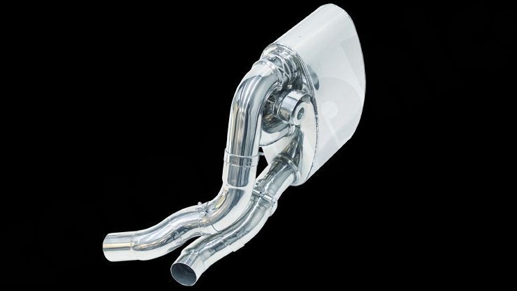 Photo of Cargraphic Sport Rear Silencer Set for the Porsche 997 (Mk I) Carrera - Image 3