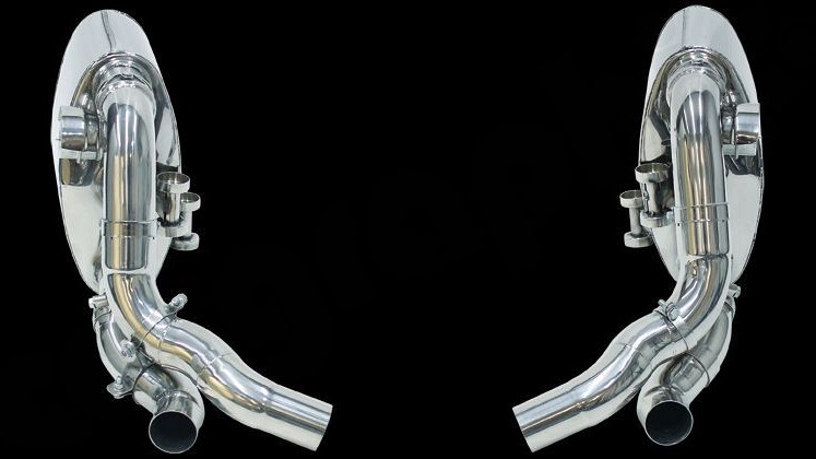 Photo of Cargraphic Sport Rear Silencer Set for the Porsche 997 (Mk I) Carrera - Image 1