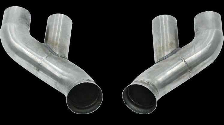 Photo of Cargraphic Adapter Set for OE Tailpipes for the Porsche 997 (Mk II) Carrera - Image 3