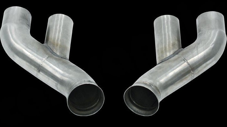 Photo of Cargraphic Adapter Set for OE Tailpipes for the Porsche 997 (Mk I) Carrera - Image 3