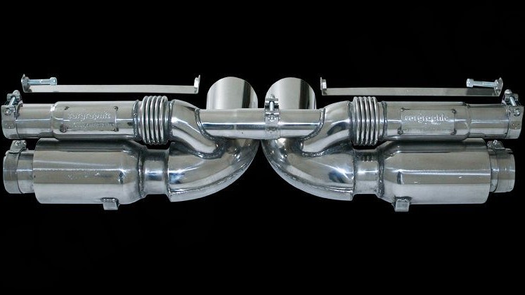Photo of Cargraphic Lightweight Rear Silencer Replacement for the Porsche 997 (Mk II) GT3 - Image 3