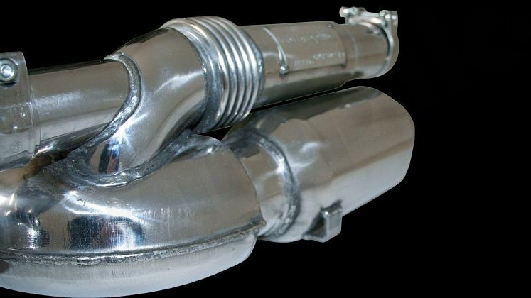 Photo of Cargraphic Lightweight Rear Silencer Replacement for the Porsche 997 (Mk II) GT3 - Image 5