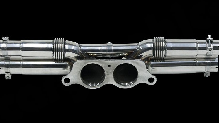 Photo of Cargraphic Lightweight Rear Silencer Replacement for the Porsche 997 (Mk II) GT3 - Image 2