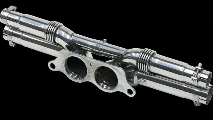 Photo of Cargraphic Lightweight Rear Silencer Replacement for the Porsche 997 (Mk I) GT3 - Image 3