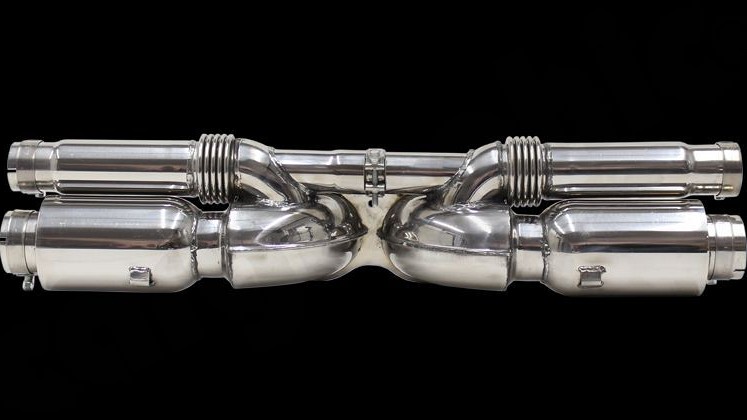 Photo of Cargraphic Lightweight Rear Silencer Replacement for the Porsche 997 (Mk II) GT3 - Image 4