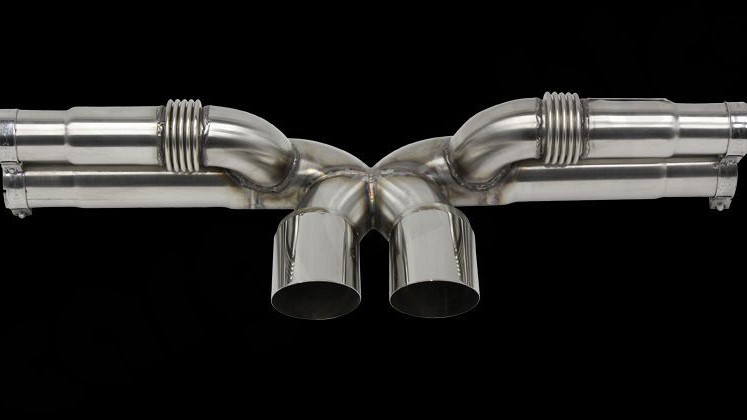 Photo of Cargraphic Lightweight Rear Silencer Replacement for the Porsche 997 (Mk I) Carrera - Image 7