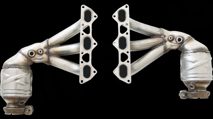 Photo of Cargraphic Original Manifold Set modificated for the Porsche 997 (Mk I) GT3 - Image 2