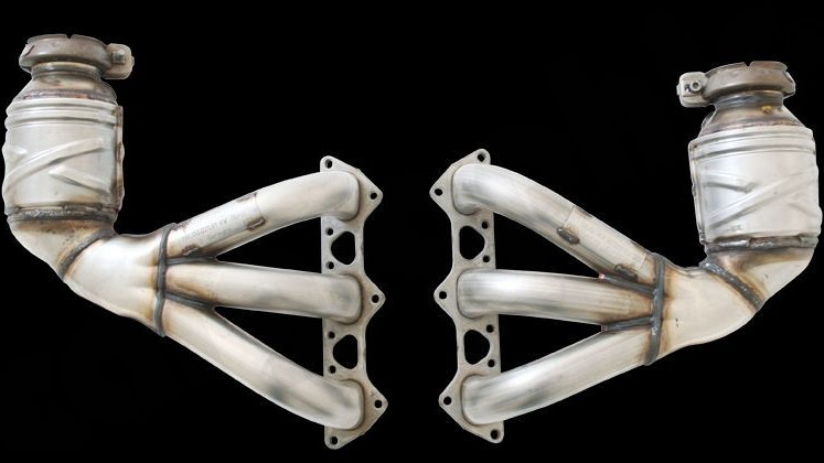 Photo of Cargraphic Original Manifold Set modificated for the Porsche 997 (Mk I) GT3 - Image 3