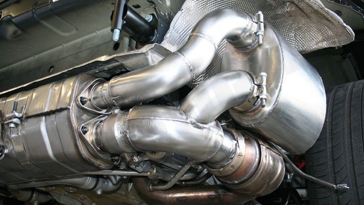Photo of Cargraphic Sport Exhaust System Kit 1 for the Porsche 997 (Mk I) GT3 - Image 3