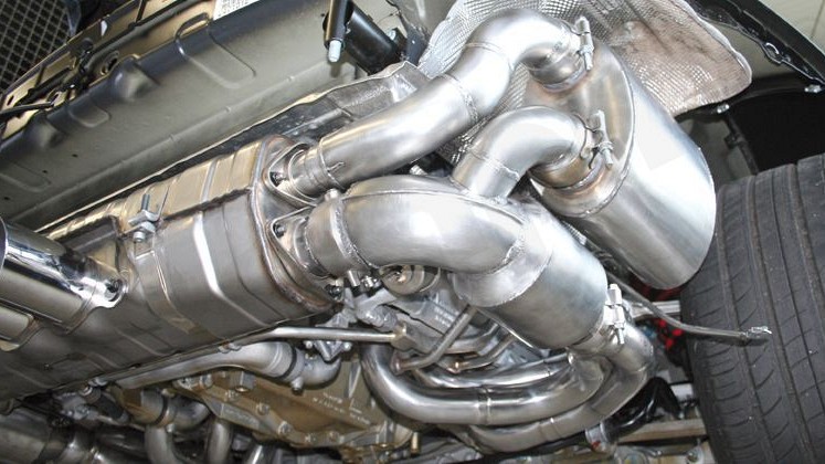 Photo of Cargraphic Sport Exhaust System Kit 3 for the Porsche 997 (Mk II) GT3 - Image 2