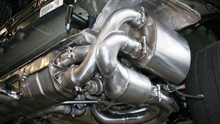 Photo of Cargraphic Sport Exhaust System Kit 4 for the Porsche 997 (Mk I) Carrera - Image 3